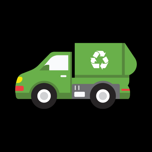 recycling truck logo
